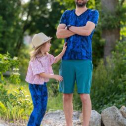 Biojersey - Tigerlilly - Oscuro Blue – Bild 8