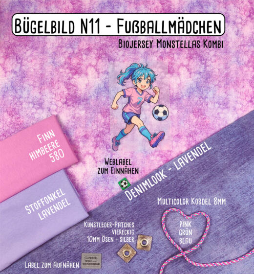 Biojersey - Tigerlilly - Monstellas Kombi