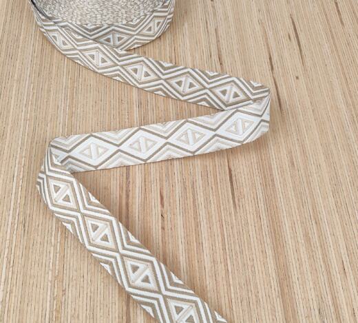 Gurtband Ethno 38mm - beige