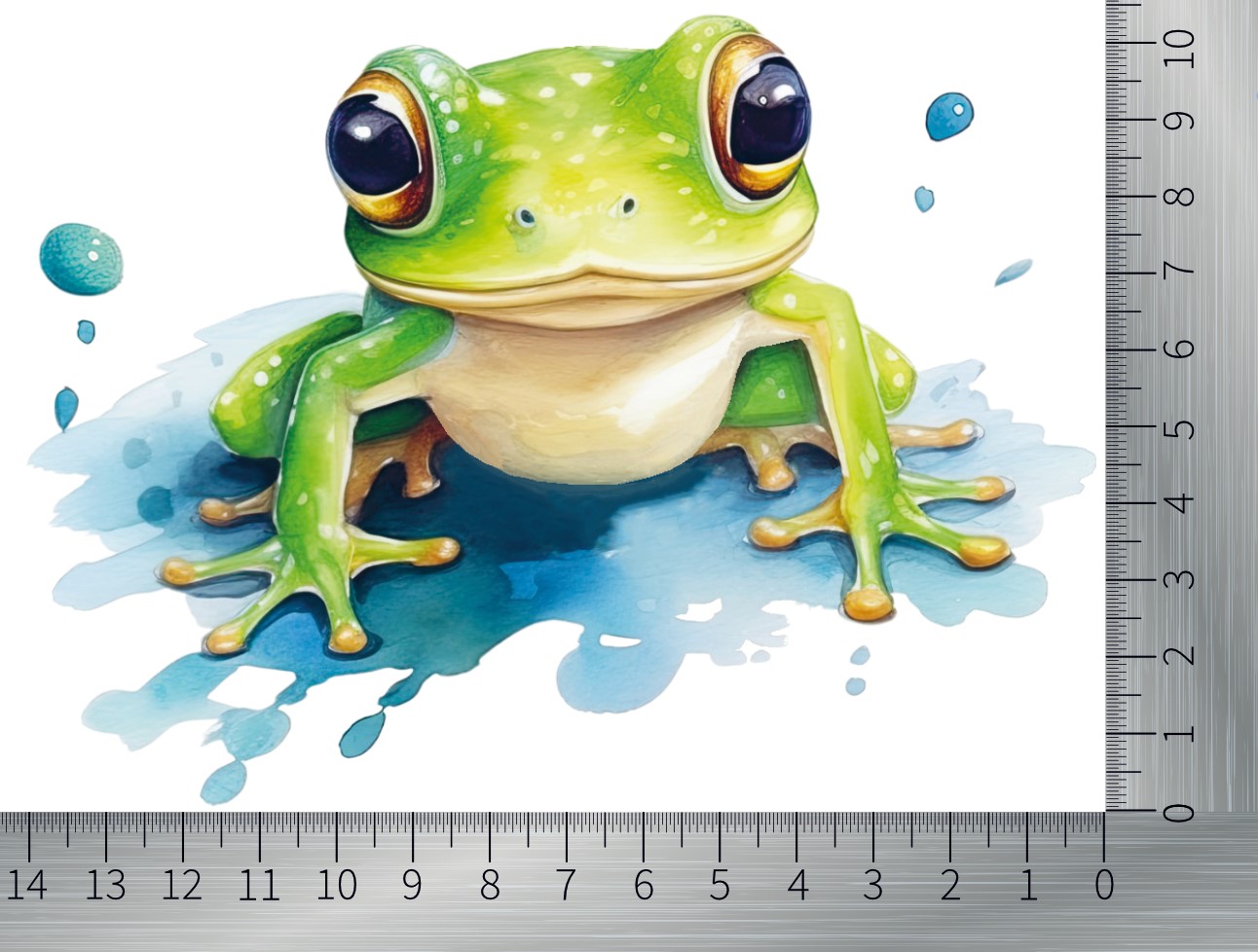 Froschbaby lineal