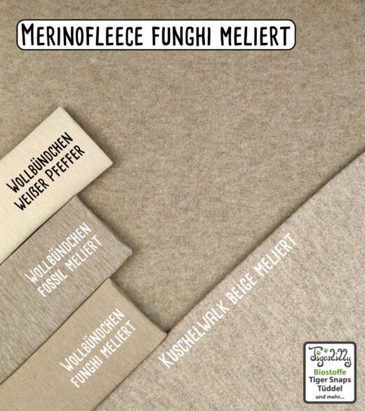 Kuschelwalk - beige meliert