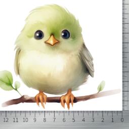 DTF Bügelbild N21 - Singvogel Küken (ca. 13,5 x 11cm) – Bild 2