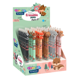 Radierbarer Gelstift mit Druckmechanismus - Dachs – Bild 3
