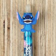 Radierbarer Gelstift mit Druckmechanismus - Disney - "Stitch" creepy smile