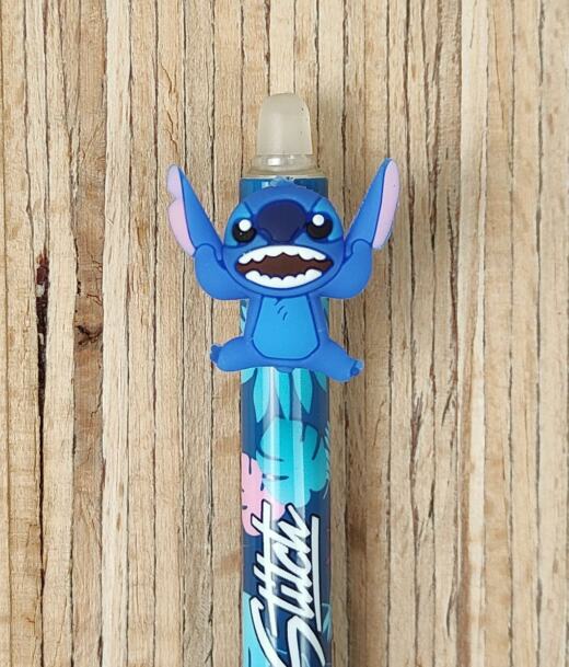 Radierbarer Gelstift mit Druckmechanismus - Disney - "Stitch" creepy smile