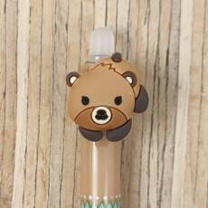 Radierbarer Gelstift mit Druckmechanismus - Bär
