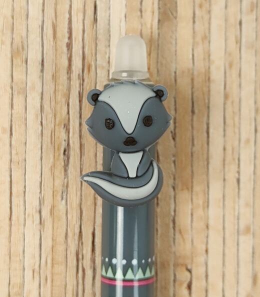 Radierbarer Gelstift mit Druckmechanismus - Dachs