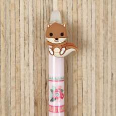 Radierbarer Gelstift mit Druckmechanismus - Eichhörnchen