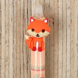 Radierbarer Gelstift mit Druckmechanismus - Fuchs