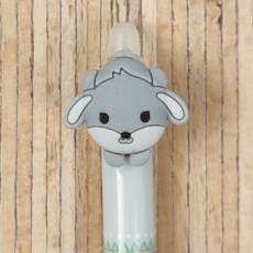 Radierbarer Gelstift mit Druckmechanismus - Hase