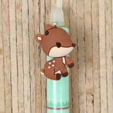 Radierbarer Gelstift mit Druckmechanismus - Reh