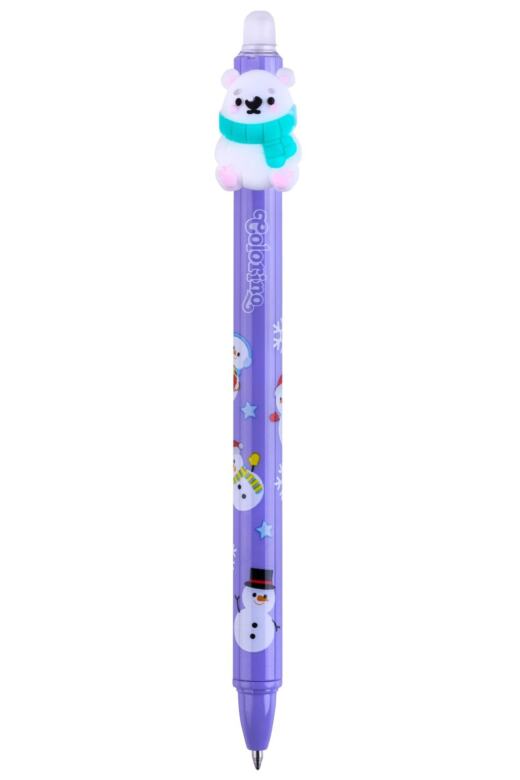 2er Set radierbare Stifte  - Colorino School - Eisbär & Weihnachtsmann