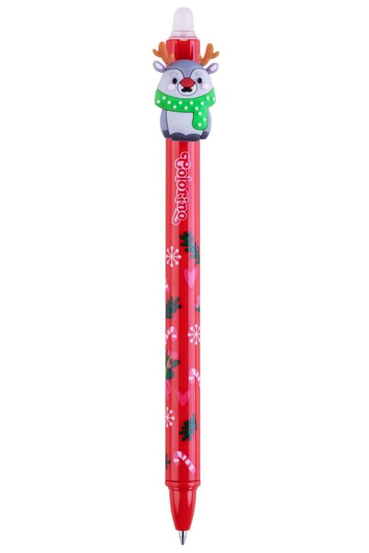 2er Set radierbare Stifte  - Colorino School - Schneemann & Rentier
