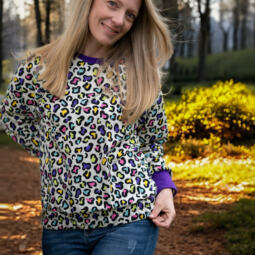 Bio Sommersweat - Tigerlilly EP - Leoliebe bunt – Bild 3