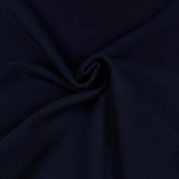 Biobündchen uni (schmal) - Emma - dark blue 019