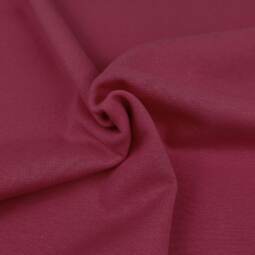 Biobündchen uni (schmal) - Emma - dusty berry 043