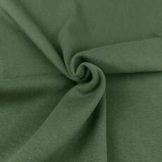 Biobündchen uni (schmal) - Emma - waldgrün 059