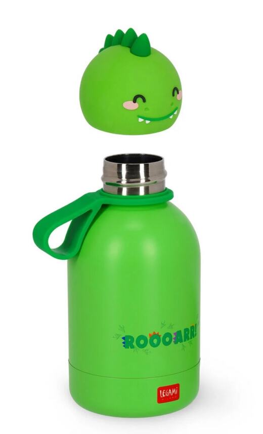 Legami Thermosflasche für Kinder - Hot&Cold BFF - Dino