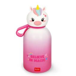 Legami Thermosflasche für Kinder - Hot&Cold BFF - Einhorn (Unicorn)