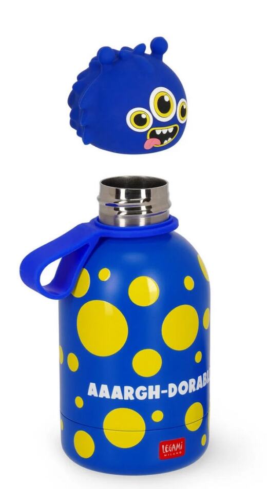Legami Thermosflasche für Kinder - Hot&Cold BFF - Monster