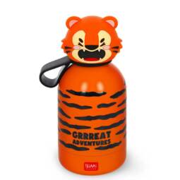 Legami Thermosflasche für Kinder - Hot&Cold BFF - Tiger