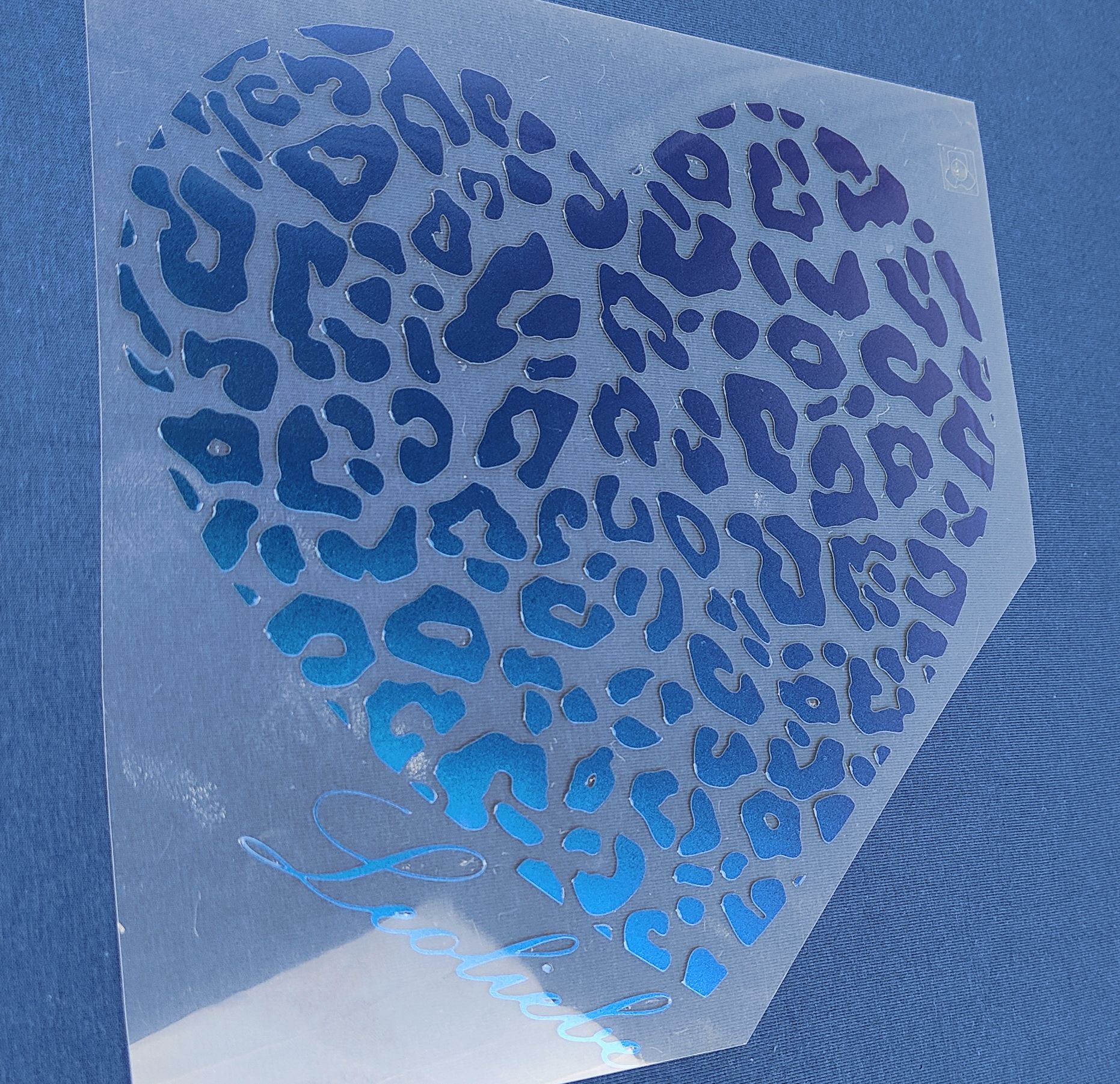 Leoherz Leoliebe blue purple