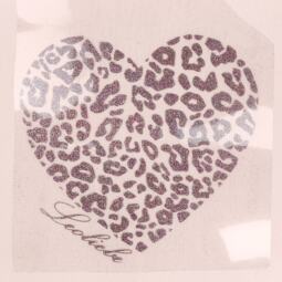 Bügelbild - Leoherz "Leoliebe" (ca. 23 x 22cm) - Folienauswahl – Bild 13