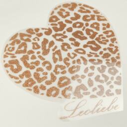 Bügelbild - Leoherz "Leoliebe" (ca. 23 x 22cm) - Folienauswahl – Bild 6