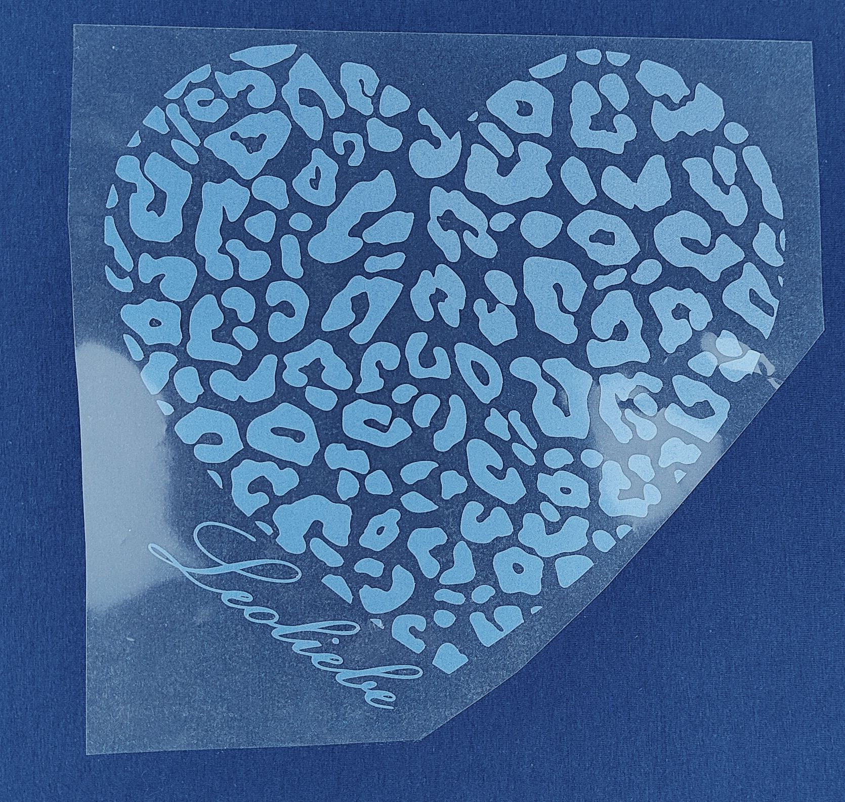 Leoliebe Herz königslbau thermorelfex