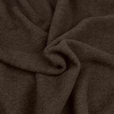 Bio Merinofleece - dunkelbraun meliert