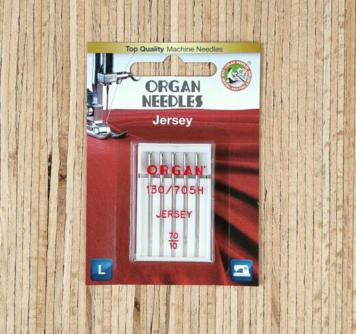 Organ 130/705 H Jersey Nadeln (070/10) - 5er Packung