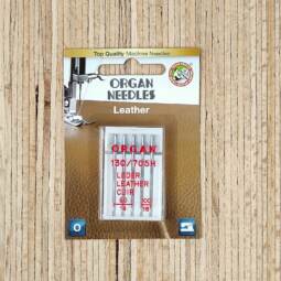 Organ 130/705 H Leder Nadeln 90-100 - 5er Packung