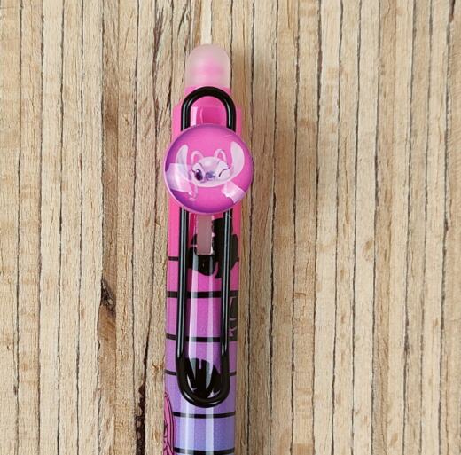Radierbarer Gelstift mit Druckmechanismus - Disney - "Stitch" leaves