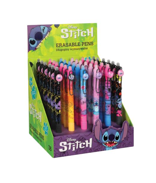 Radierbarer Gelstift mit Druckmechanismus - Disney - "Stitch" relax