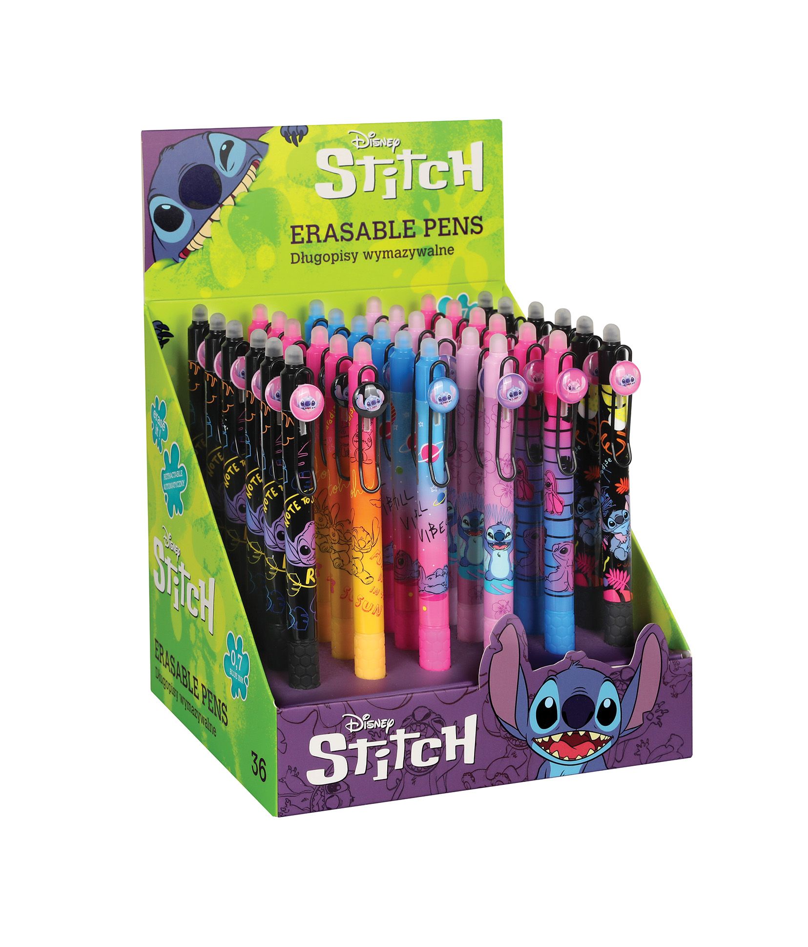 Stitch radierbarer Gelstift Box 0,7