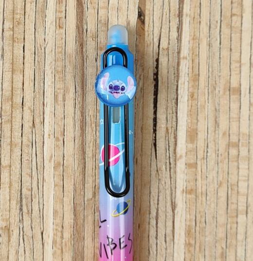 Radierbarer Gelstift mit Druckmechanismus - Disney - "Stitch" chill vibes