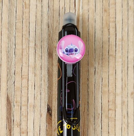 Radierbarer Gelstift mit Druckmechanismus - Disney - "Stitch" relax