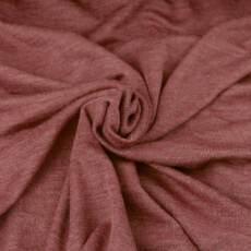 Wolle/Seide Biojersey uni - rouge