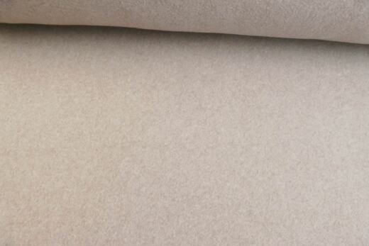 Bio Baumwollfleece - Sand meliert 055