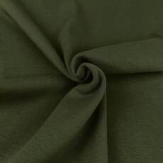 Biobündchen uni (schmal) - Emma - dunkles khaki 089