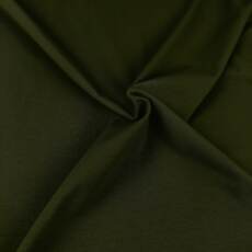 Biojersey uni - Emma - dunkles khaki 089
