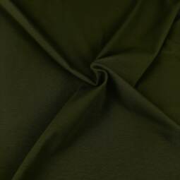 Biojersey uni - Emma - dunkles khaki 089