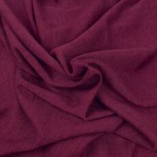 Wolle/Seide Biojersey uni - berry