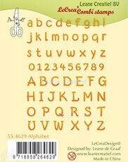 Leane Creative BV - Clear Stamp - alphabet & numbers 2