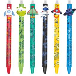 Radierbarer Stift - Colorino School - Rakete (Stift rot) – Bild 3