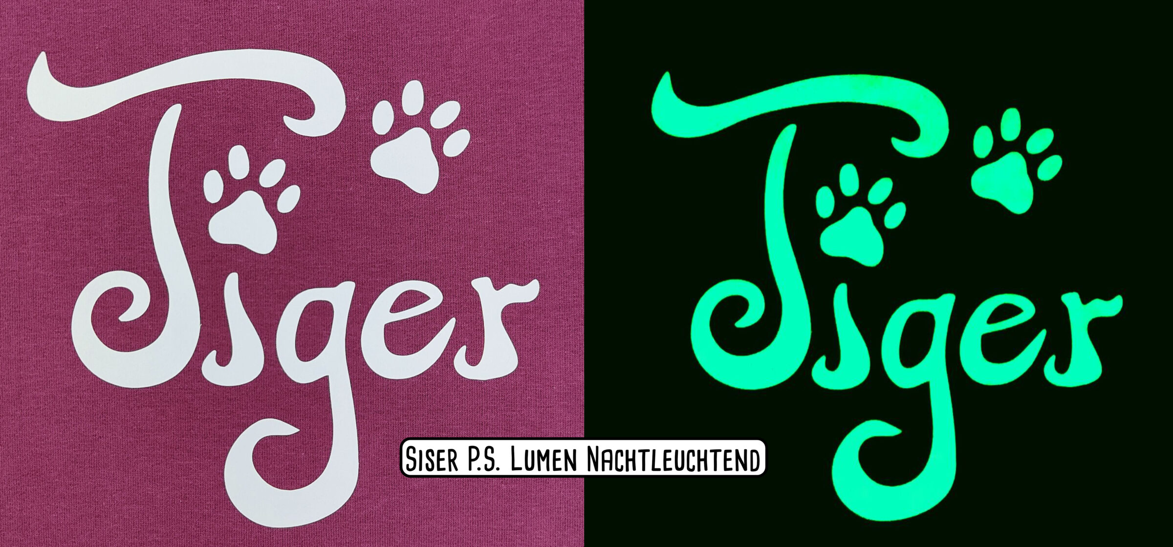 Siser Nachtleuchtend Gruppe 2