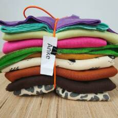 1kg Wollmix-Stoffpaket ANKE (Mit Mängeln)