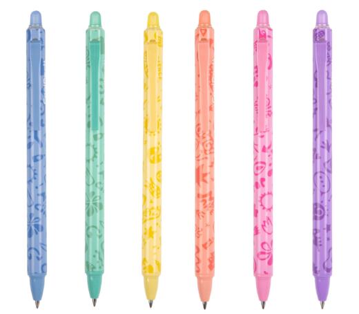 Radierbarer Gelstift mit Druckmechanismus - CoolPack - pastellorange 4