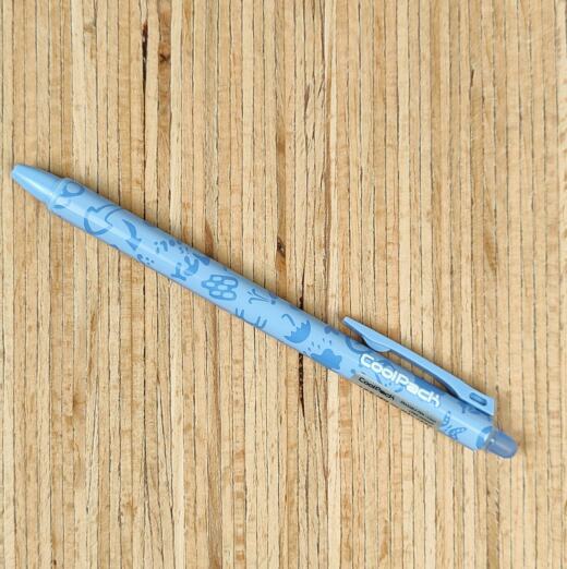 Radierbarer Gelstift mit Druckmechanismus - CoolPack - pastellblau 1