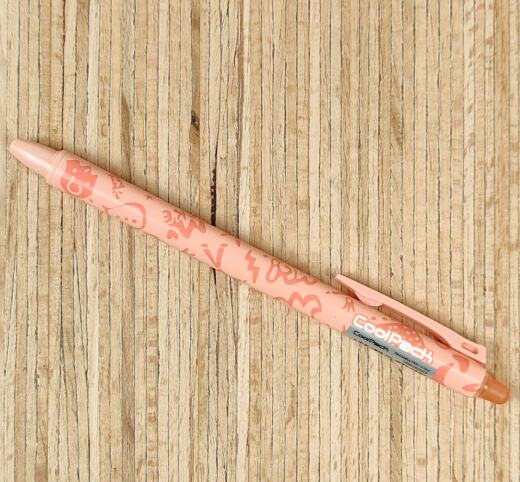 Radierbarer Gelstift mit Druckmechanismus - CoolPack - pastellorange 4